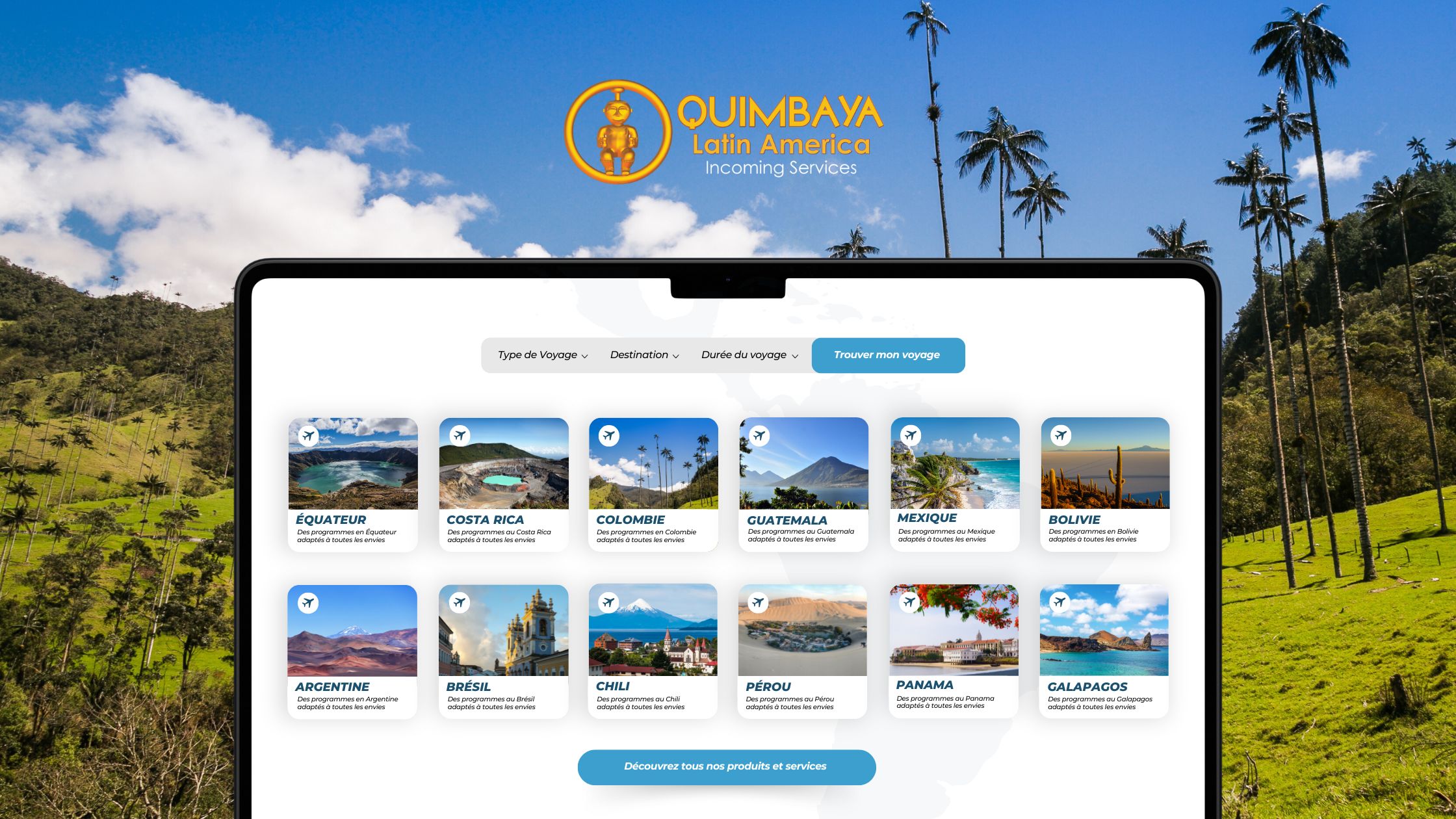 Les programmes de voyages de Quimbaya Latin America